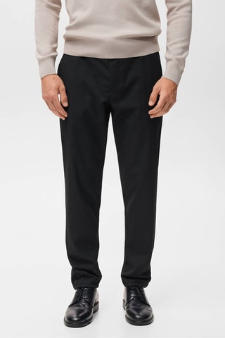 Pantalon flanelle slim-fit Thermolite® - Bleu