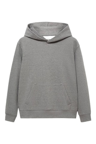 Sweater à capuche coton - Gris