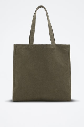 Sac cabas en coton - Kaki