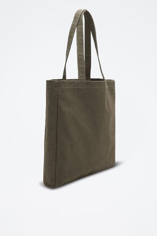 Sac cabas en coton - Kaki
