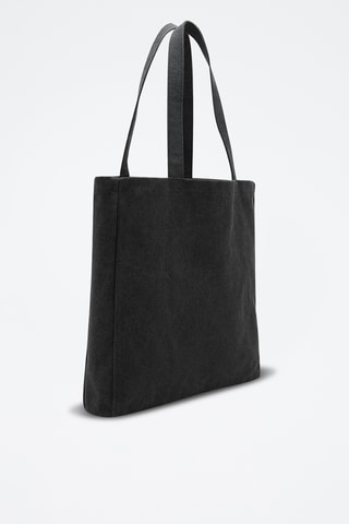 Sac cabas en coton - Noir