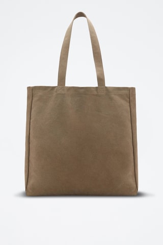 Sac cabas en coton - Marron