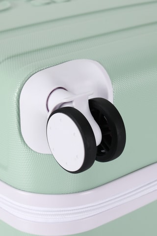 Valise cabine et valise semaine Castellane (S/M) - 55/65 cm - Vert clair