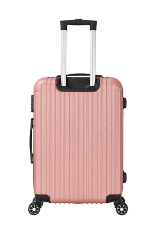 Valise semaine et valise grand volume Orika (M/L) - 65/75 cm - Doré rose