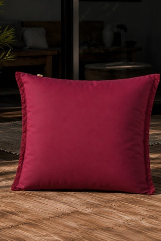 Housse de coussin Bimini - Framboise - 80 x 80 cm