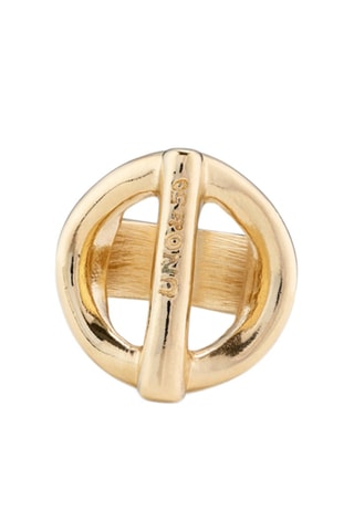 Bague dorée à l'or jaune