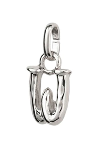 Charm Hang me W - Plaqué argent