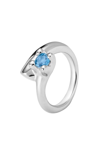 Bague - Plaqué argent et zircon