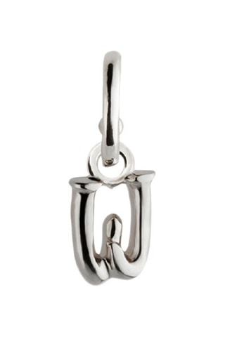 Charm Call Me W - Plaqué argent