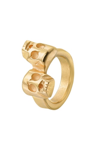 Bague - Plaqué or jaune