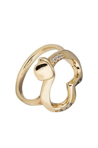 Bague - Plaqué or jaune