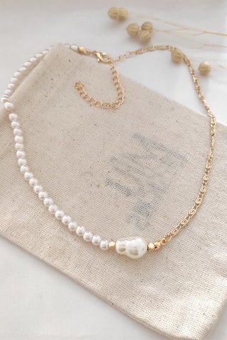 Collier doré à l’or fin jaune