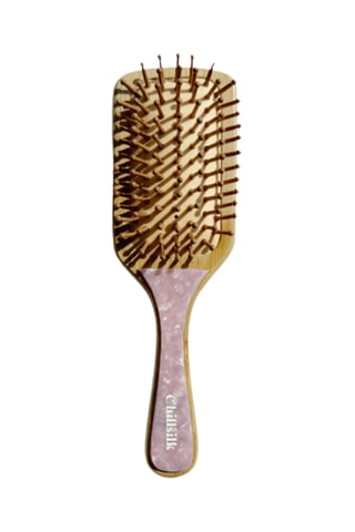 Brosse en bambou - Rose
