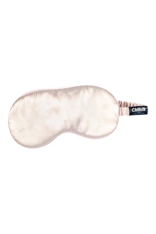 Masque de nuit en soie de mûrier - Rose pâle