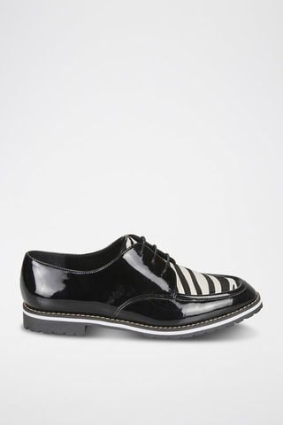 Derbys vernis Sandalia - Noir