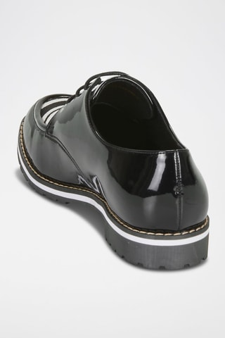 Derbys vernis Sandalia - Noir