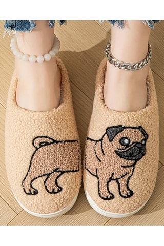 Chaussons fourrés Carlin - Beige