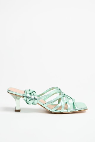 Spartiates à talons Satina - Vert