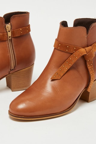 Bottines Romane - Camel