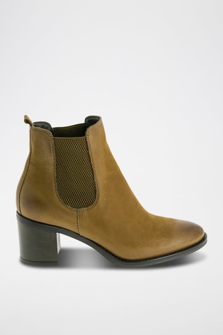 Bottines Chelsea en cuir Eros - Camel