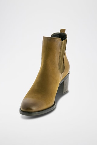 Bottines Chelsea en cuir Eros - Camel
