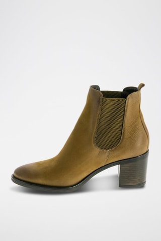 Bottines Chelsea en cuir Eros - Camel