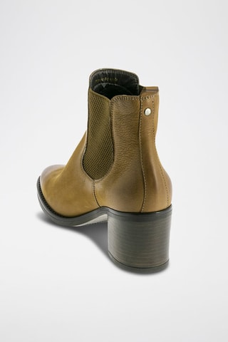 Bottines Chelsea en cuir Eros - Camel