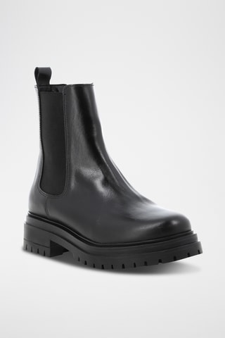Bottines Chelsea en cuir Antonia - Noir
