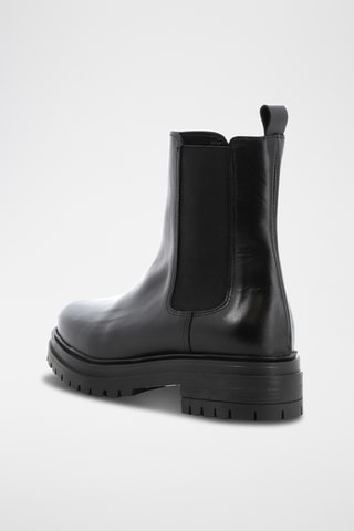 Bottines Chelsea en cuir Antonia - Noir