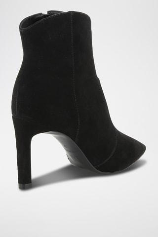 Bottines en nubuck Armelle - Noir