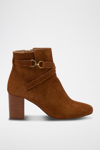 Bottines en nubuck Mordue - Camel