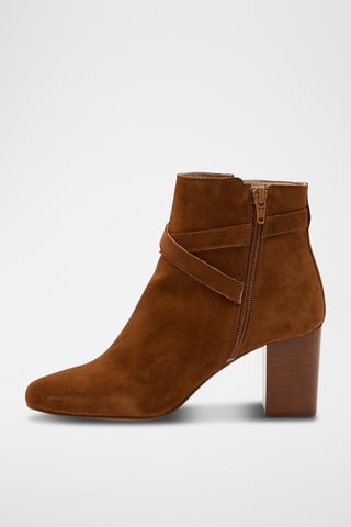 Bottines en nubuck Mordue - Camel