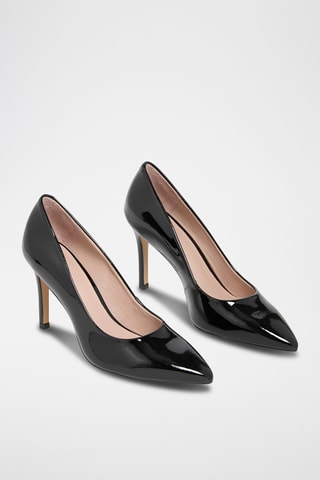 Escarpins vernis en cuir Enivrante - Noir