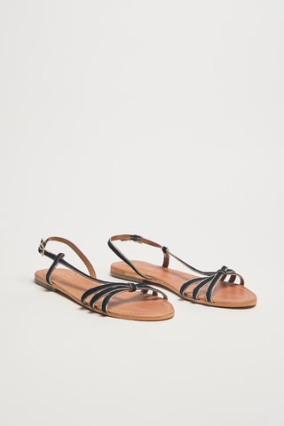 Sandales en cuir Sogni - Marron
