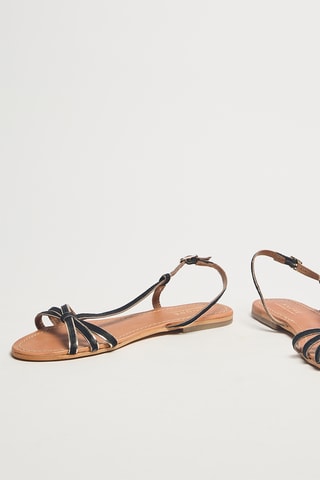 Sandales en cuir Sogni - Marron