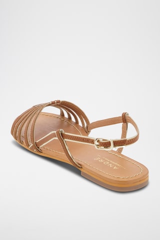 Sandales en cuir Sonia - Camel