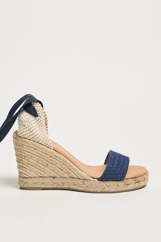 Espadrilles compensées Lupin - Beige