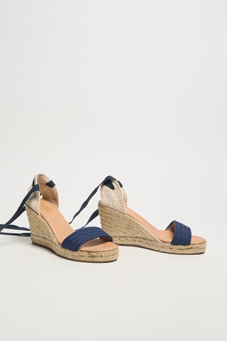 Espadrilles compensées Lupin - Beige
