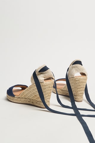 Espadrilles compensées Lupin - Beige