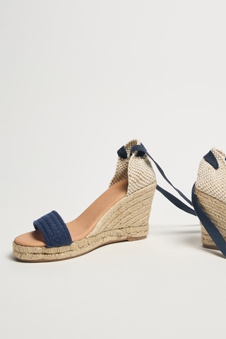 Espadrilles compensées Lupin - Beige