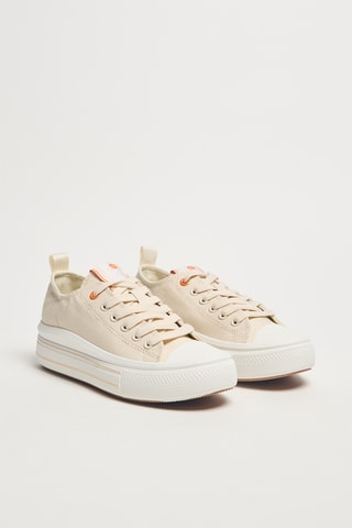 Sneakers plateformes Santiago - Beige
