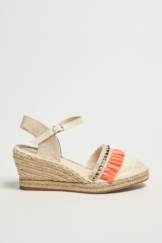 Espadrilles compensées Ranya - Beige