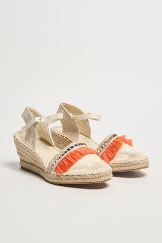 Espadrilles compensées Ranya - Beige