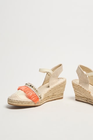 Espadrilles compensées Ranya - Beige