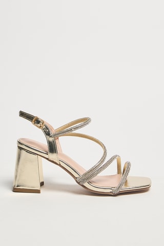 Sandales à talons Aldara - Doré