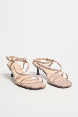 Sandales à talons Nory - Taupe