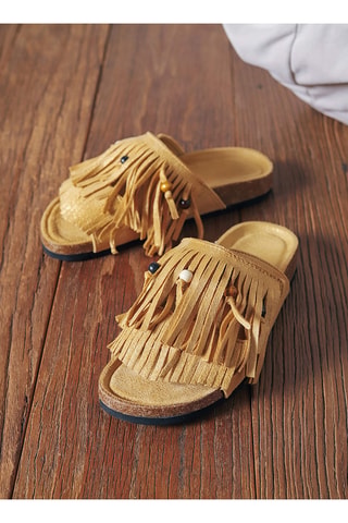 Mules Astrid - Jaune