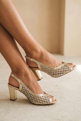 Sandales à talons Marisa - Doré