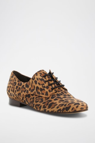 Derbys en croûte de cuir Ninito - Marron