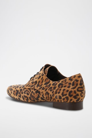 Derbys en croûte de cuir Ninito - Marron